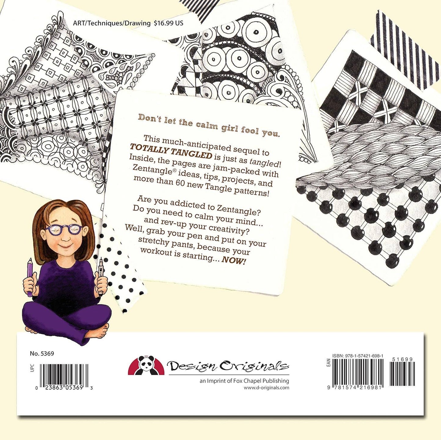 Yoga for Your Brain -A Zentangle Workout-60+ Tangle Patterns