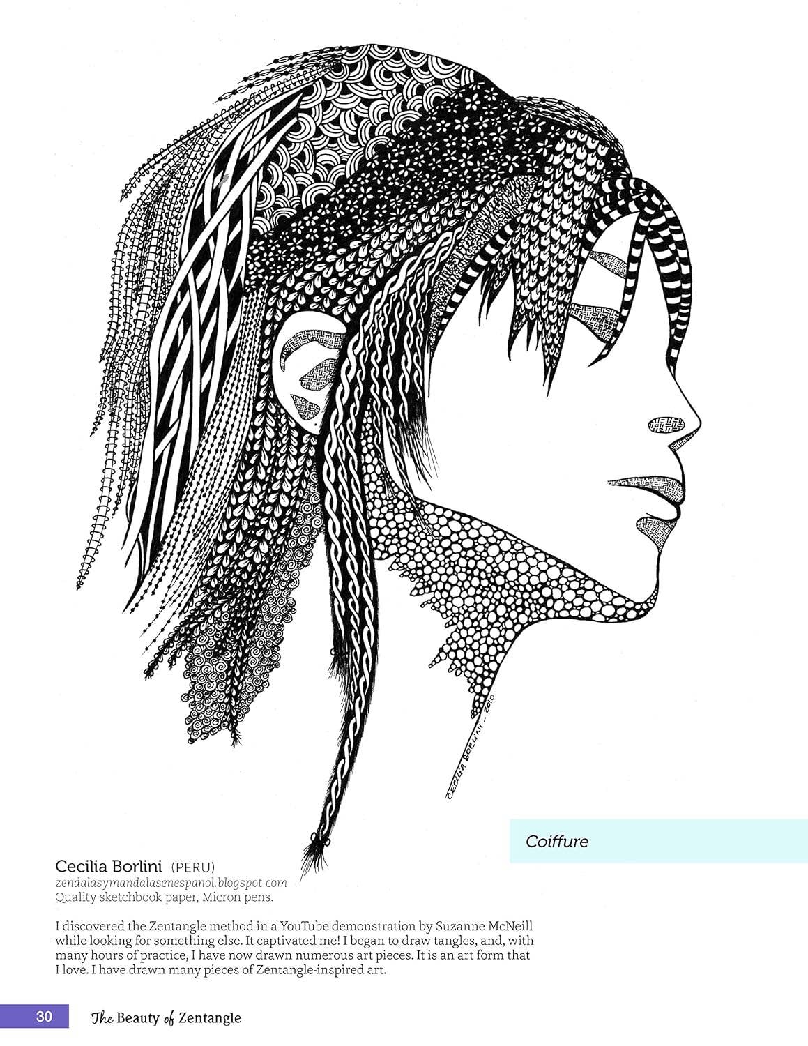 The Beauty of Zentangle - Examples from 137 Tangle Artists