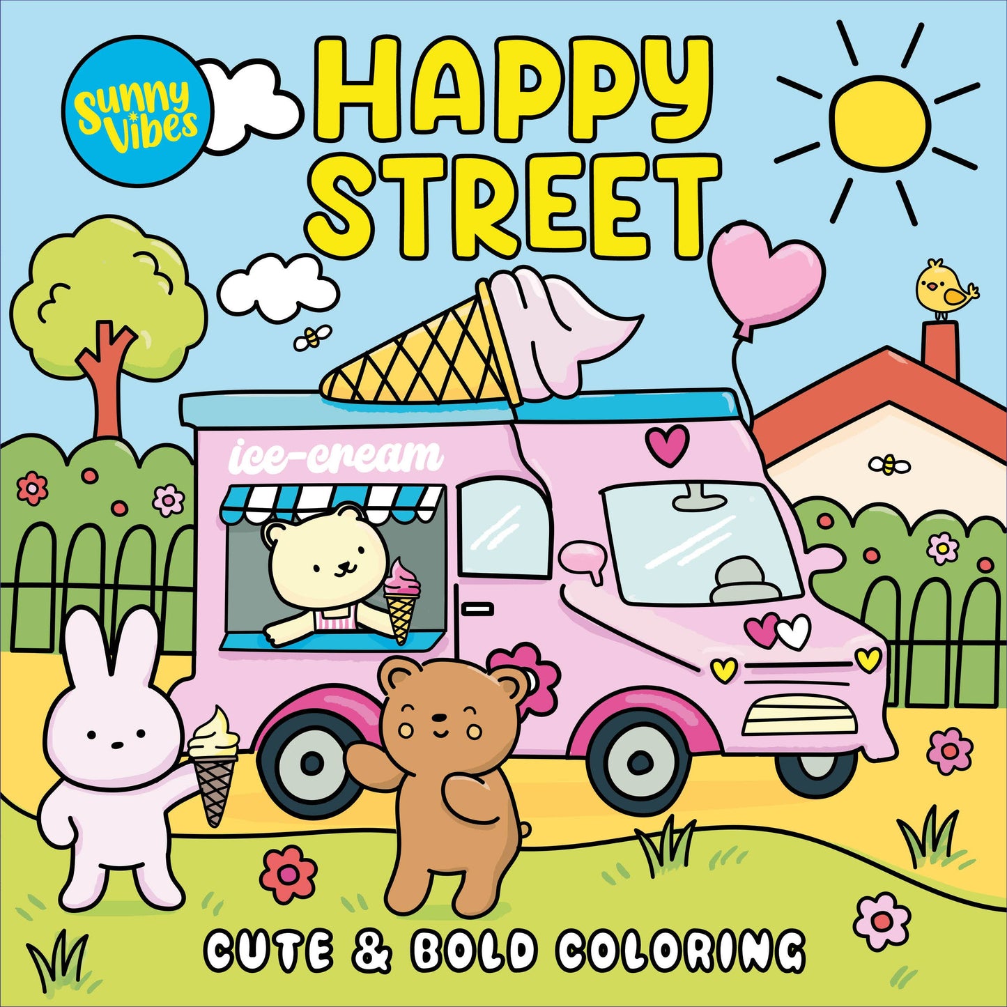 Happy Street: Coloring Book
