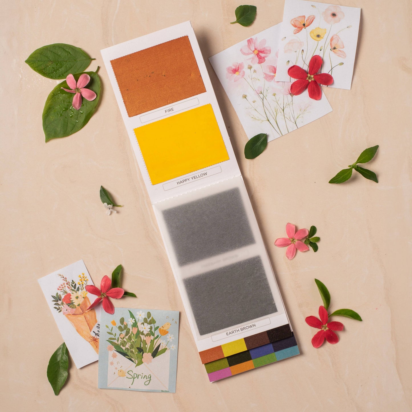 Autumn/Fall Colorsheets - 16 Watercolors | Vegan | Handmade