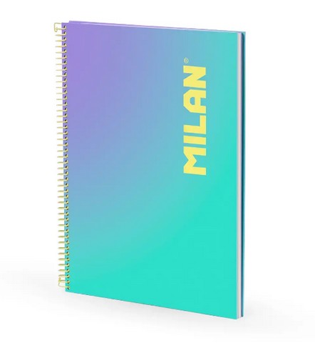 Milan Sunset Spiral Hardcover Notebook