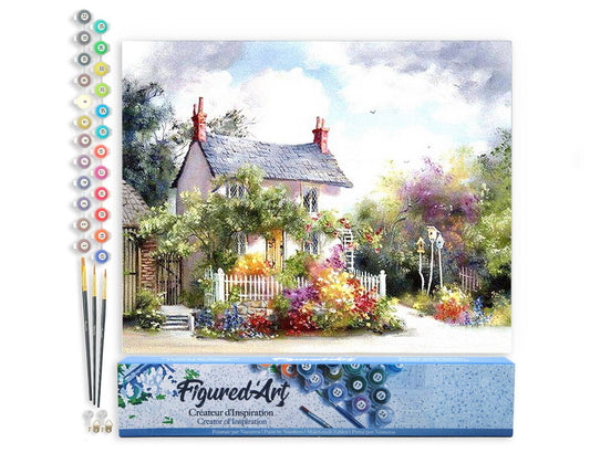 Paint by numbers - Quiet neighbourhood