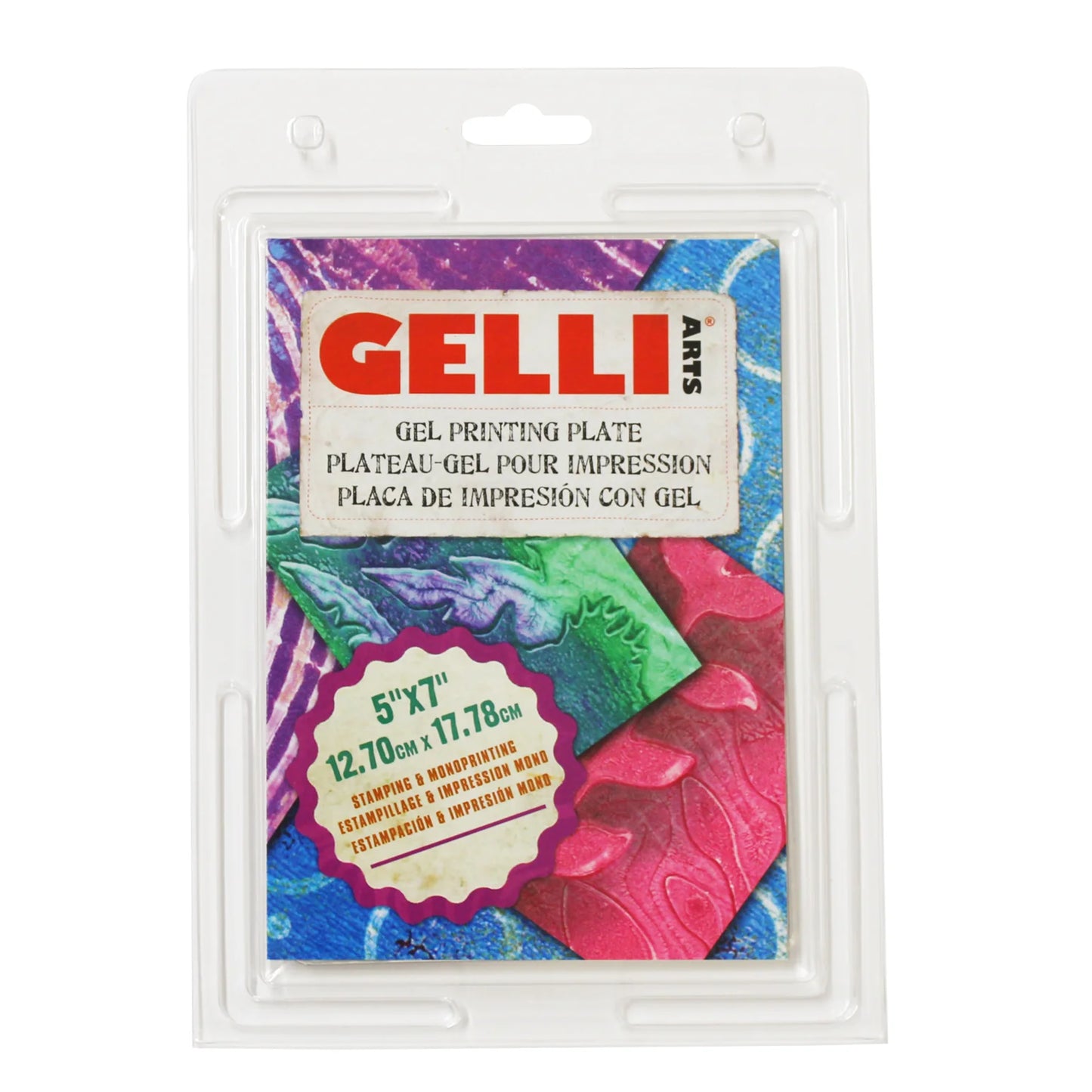 Gel Printing Plate