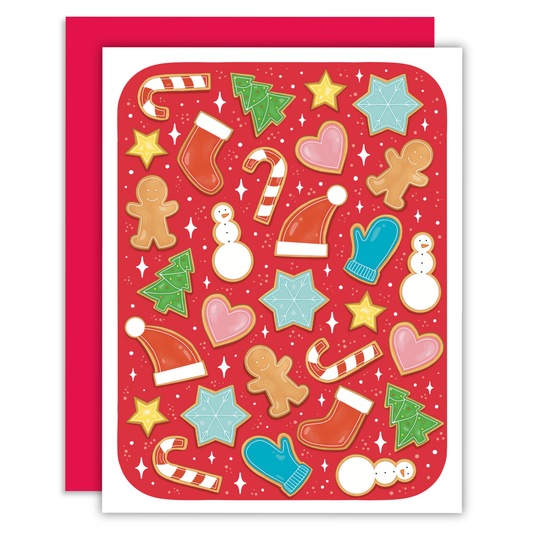 Christmas Cookie Greeting Card