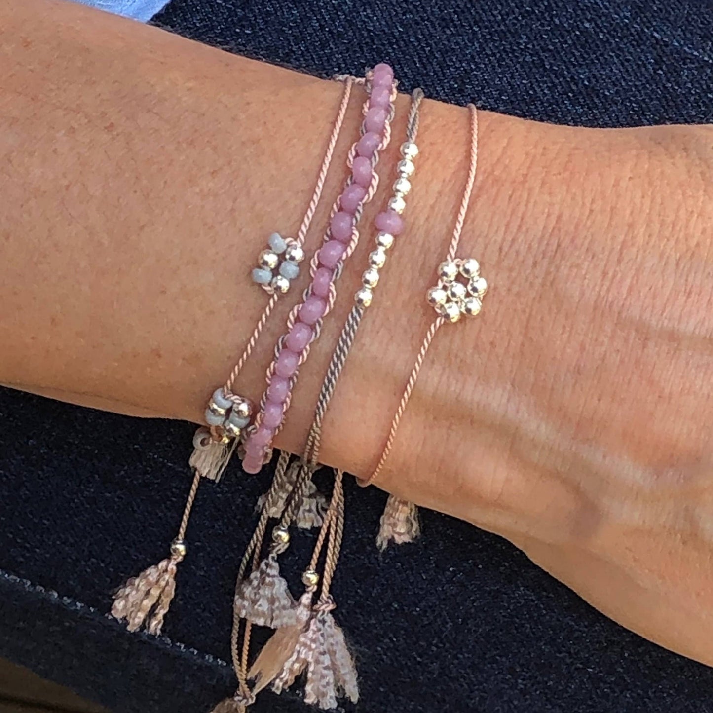 Beaded Bracelets Kit - Silver