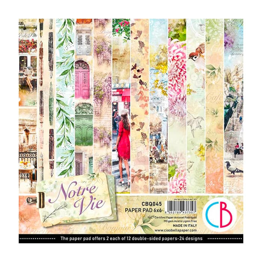 Ciao Bella Notre Vie Paper Pad
