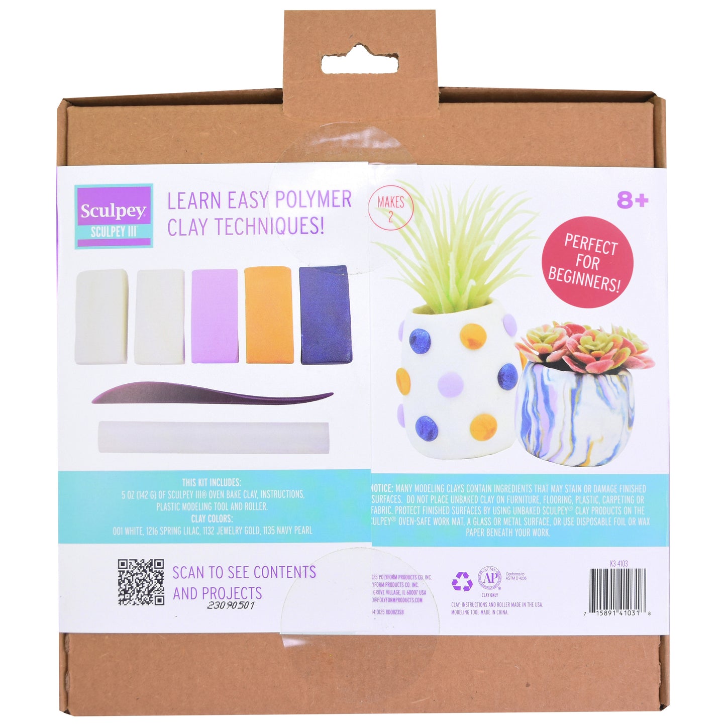 Sculpey III Oven Bake Clay Kit