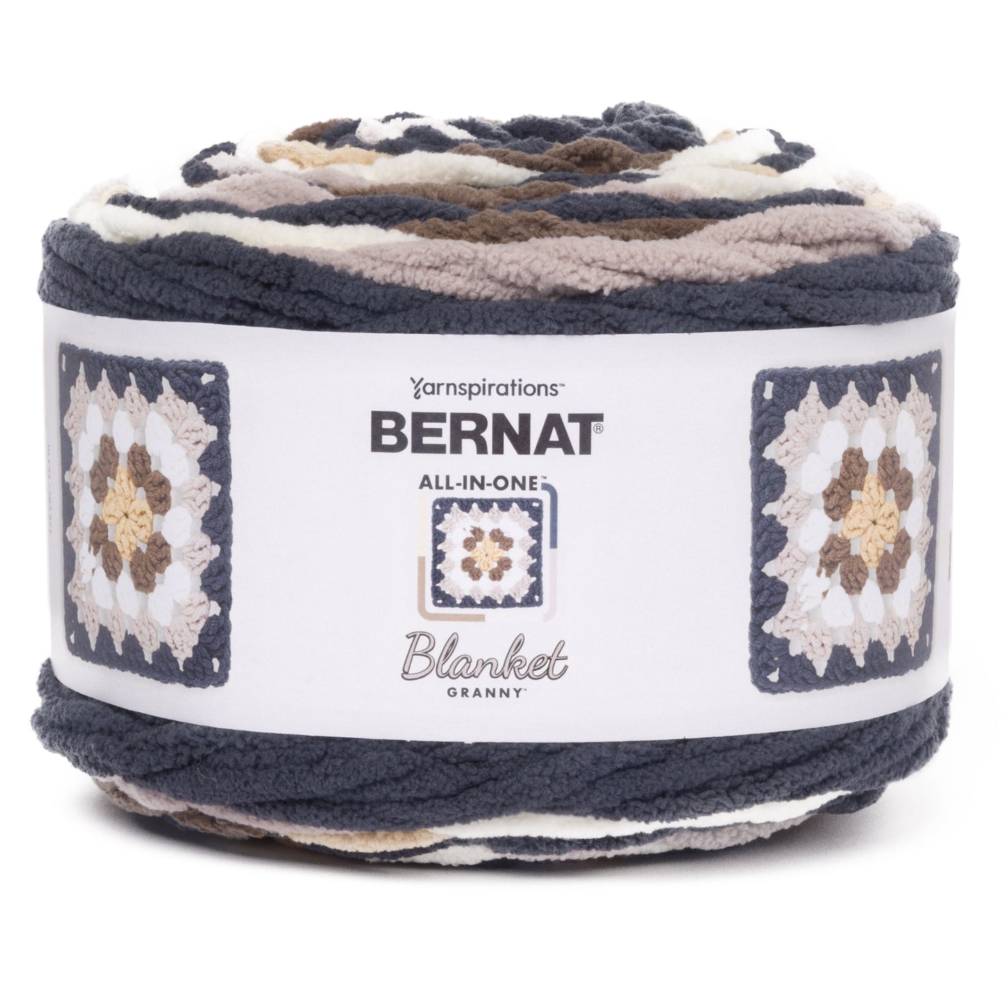 Bernat Blanket All In One Blanket Granny Square Yarn