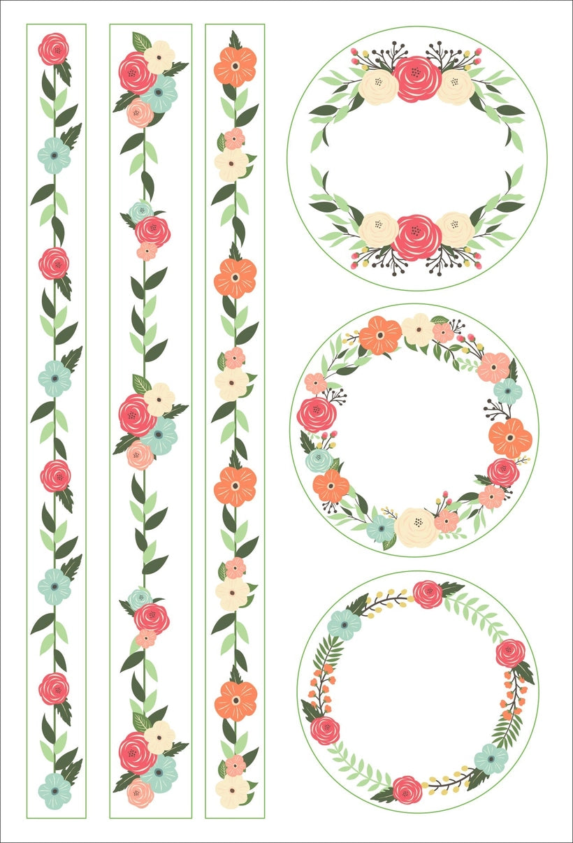 Dotted Journal Planner Stickers