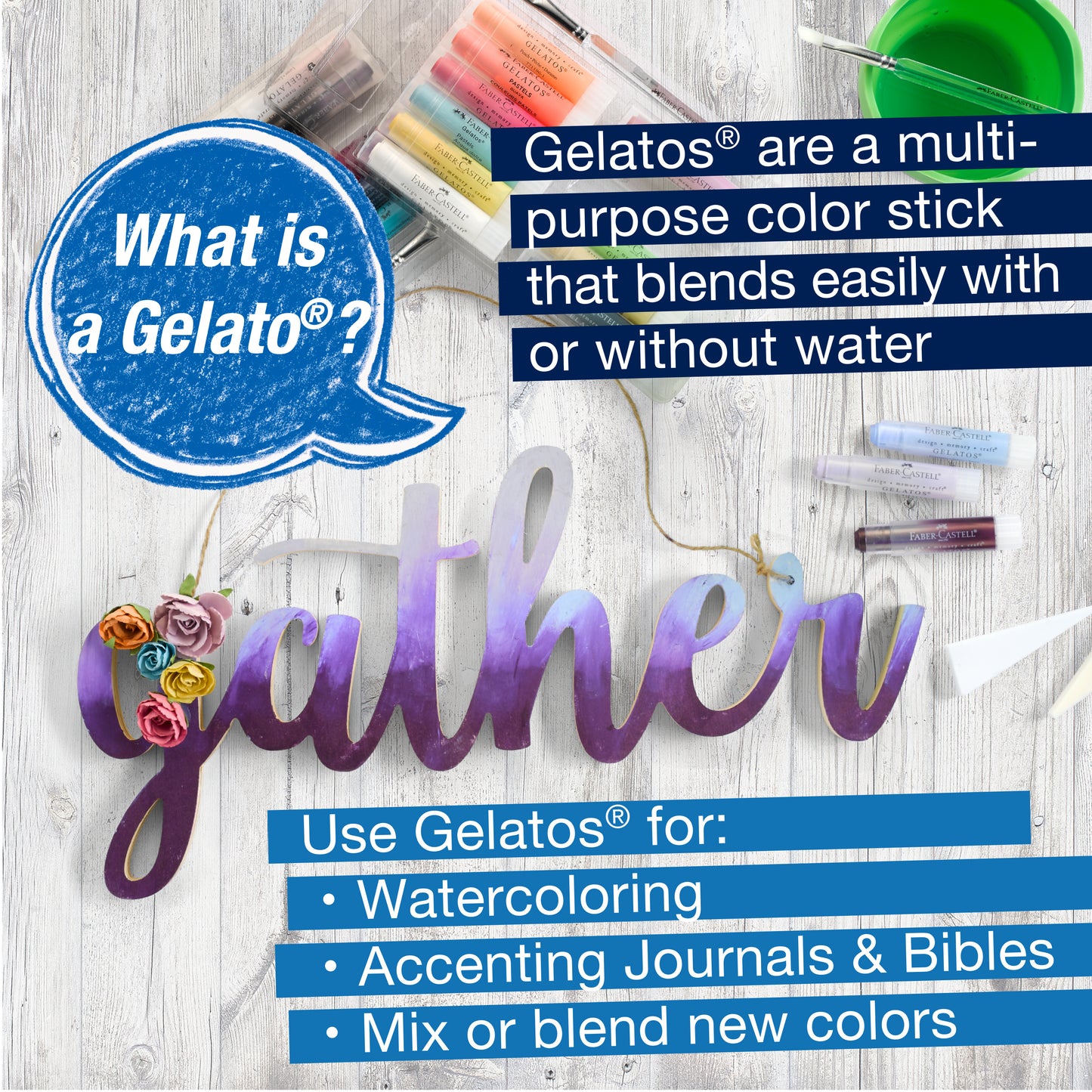 Gelatos - Pastels 15 Ct