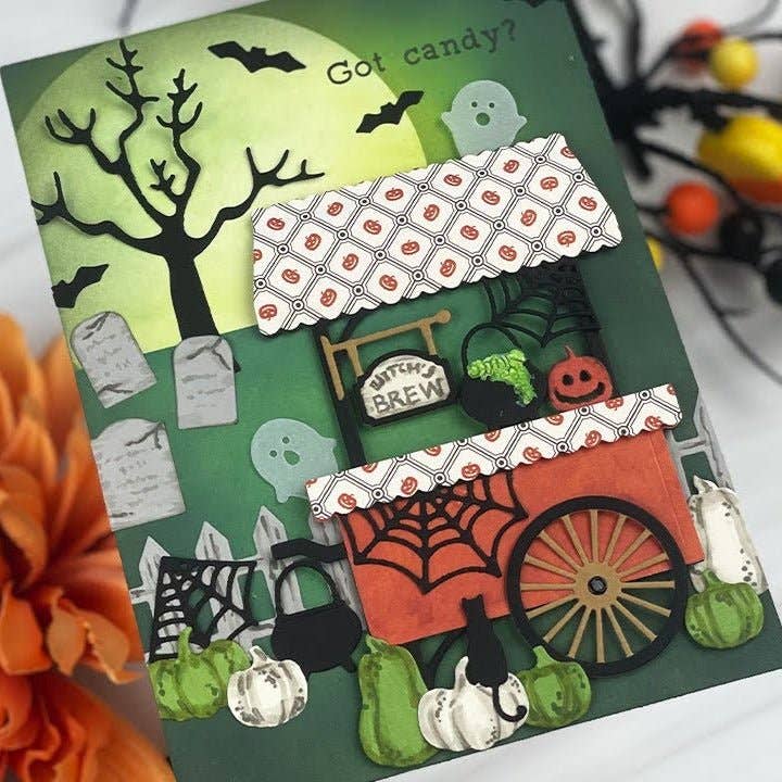 Spooktacular Paper Pad 6x8.5 - 24 Double-Sided Sheets RETIRING