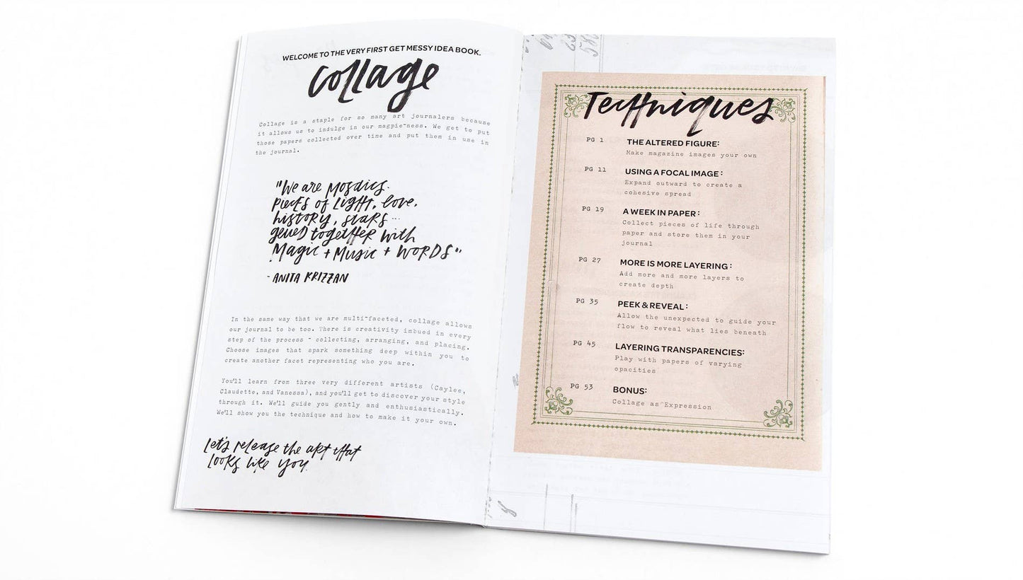 Collage Idea Book