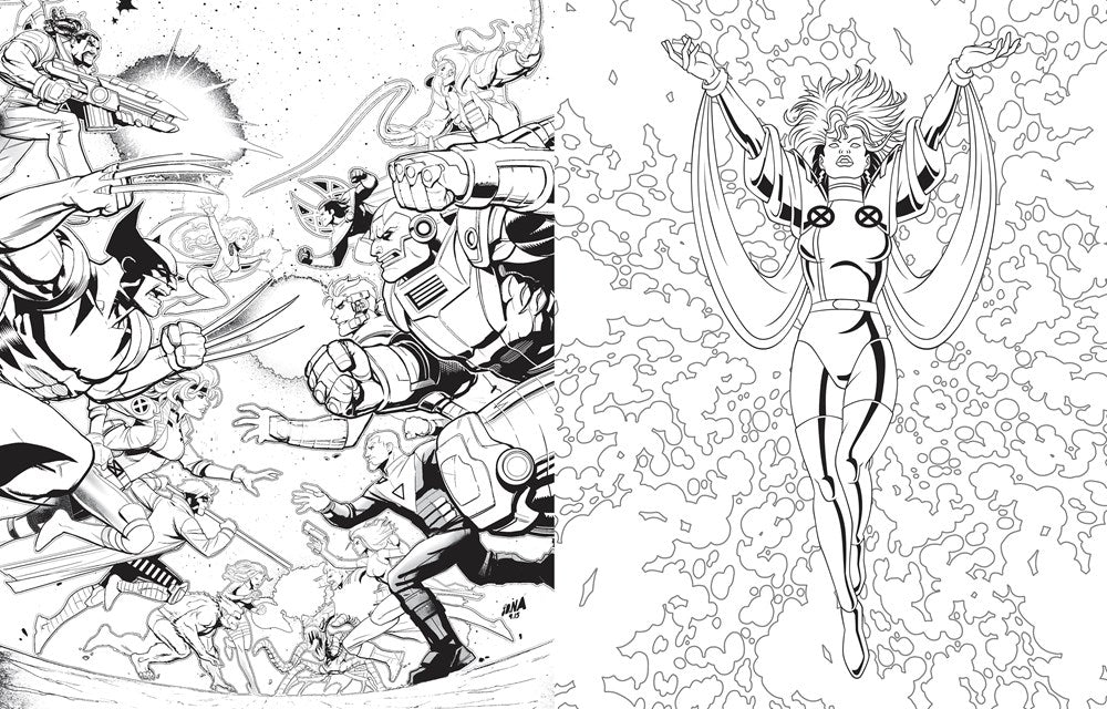 The Official X-Men Coloring Book