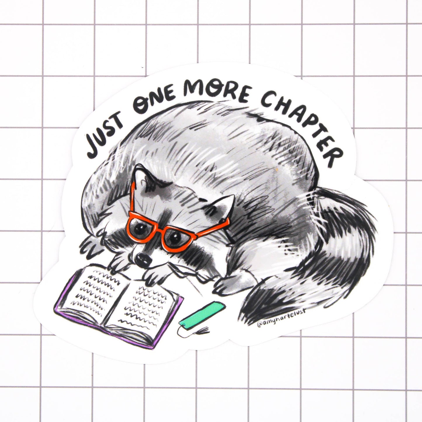 One More Chapter Vinyl Sticker