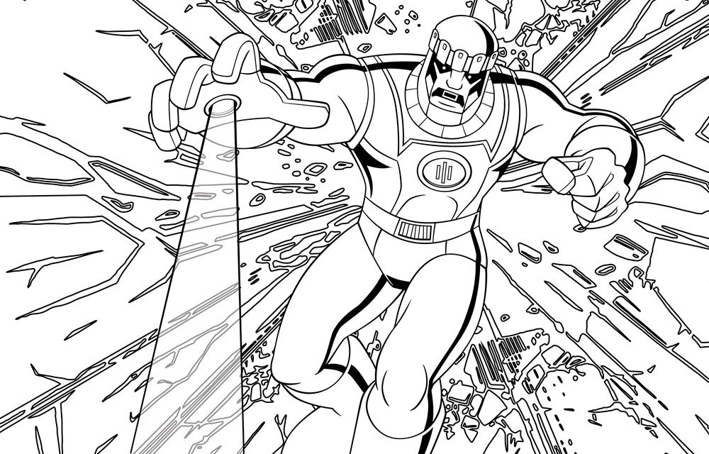 The Official X-Men Coloring Book