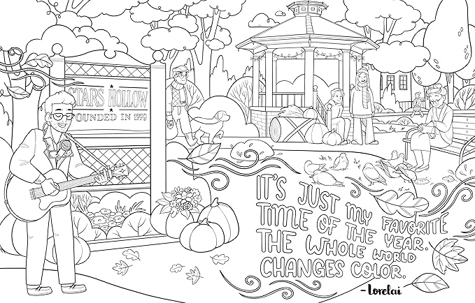 Gilmore Girls: The Official Coloring Book