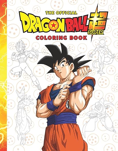 The Dragon Ball Super Official Coloring Book