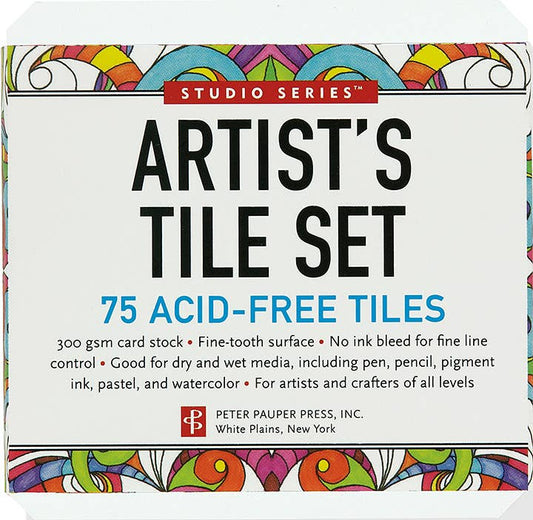 Studio Series Artist's Tile Set: White