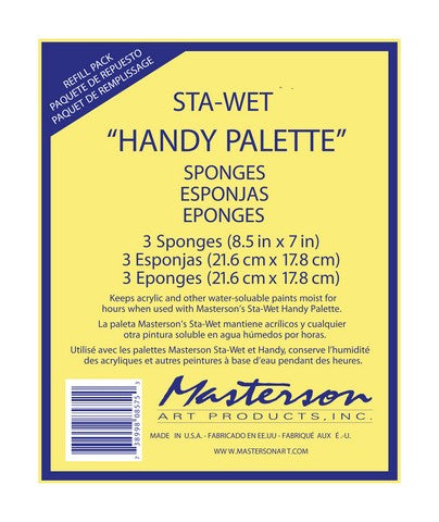 Masterson Sta-Wet Acrylic Sponge Refill