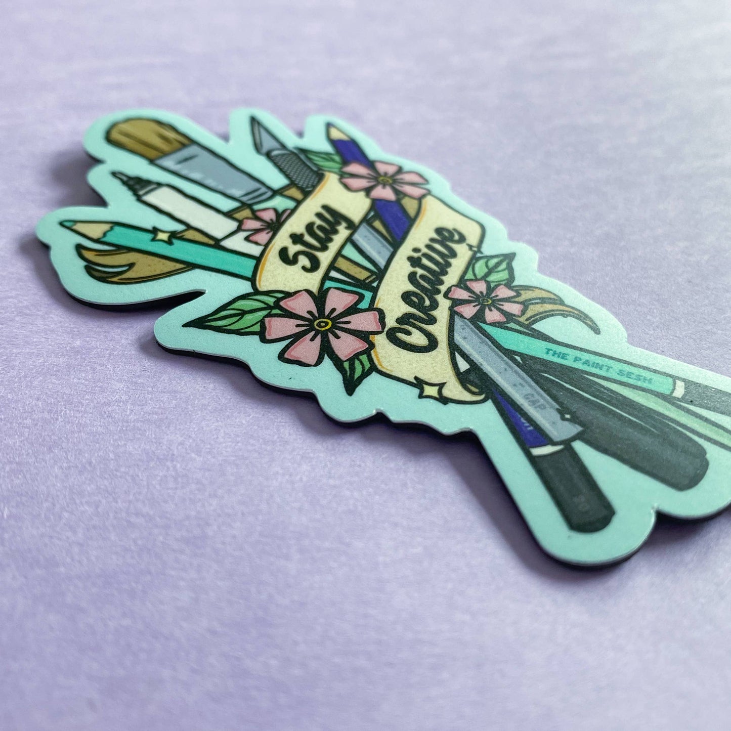 Stay Creative Magnet | Artist Accessory 