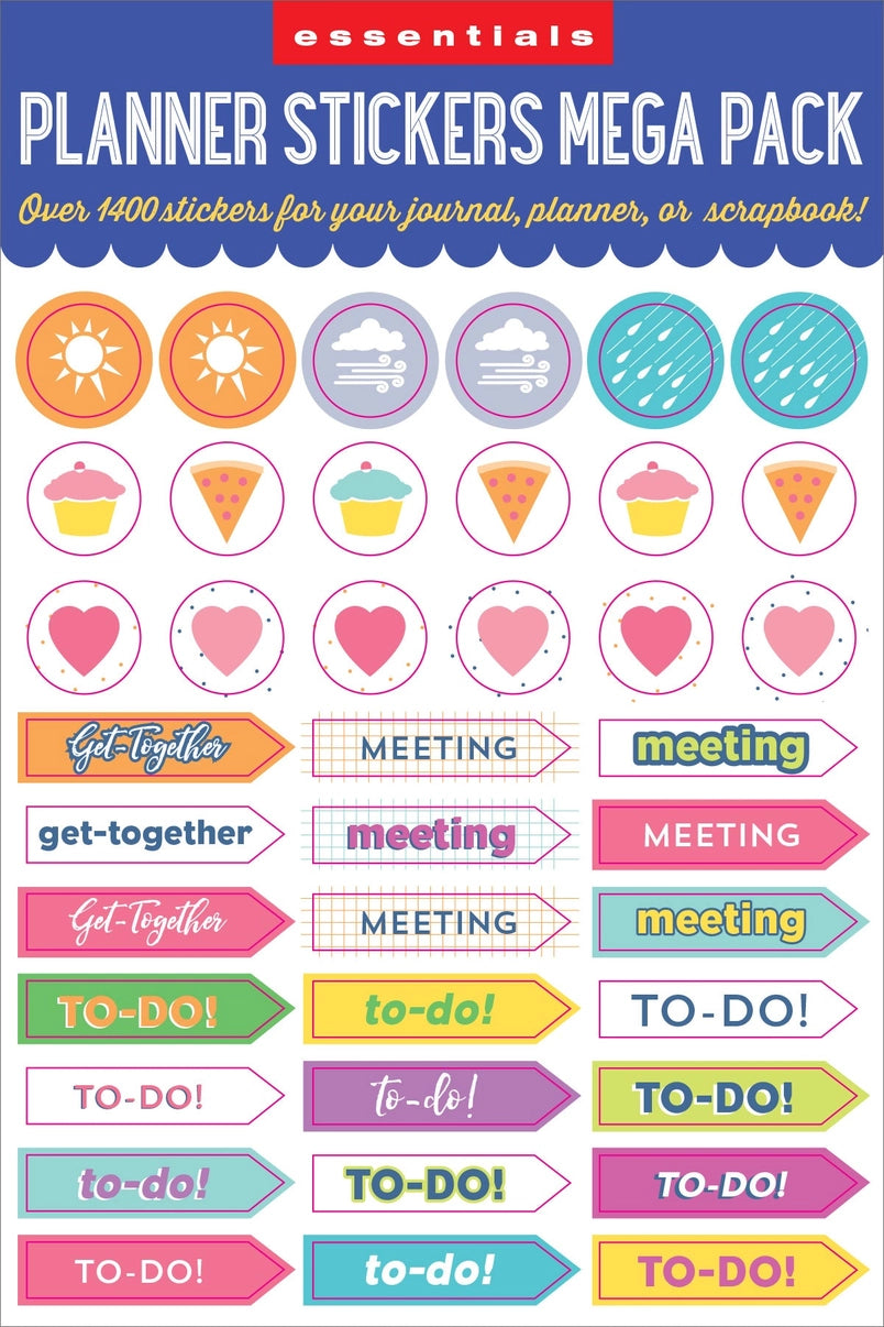 Essentials Planner Stickers Mega Pack