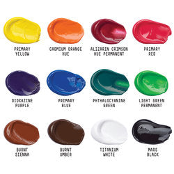 Liquitex Acrylic Basics 22ml Tubes Set of 12