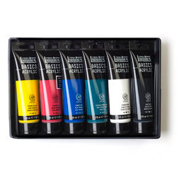Liquitex BASICS® Acrylic 6 Color 4oz Tube Set