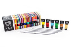 Liquitex BASICS® Acrylic 48 Color 22ml Tube Set