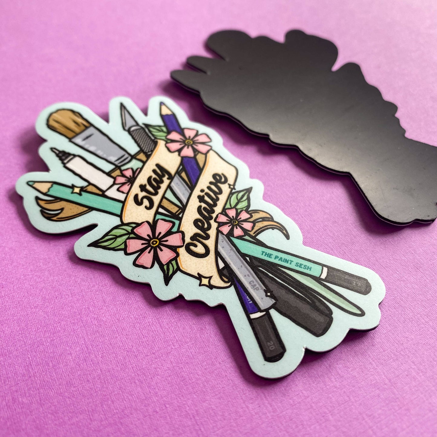 Stay Creative Magnet | Artist Accessory 