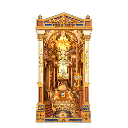 TGB16 Rolife Library of Wonders DIY Book Nook Shelf Insert