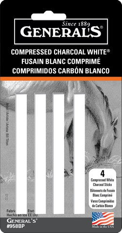 Compressed Charcoal White 4 pc Set
