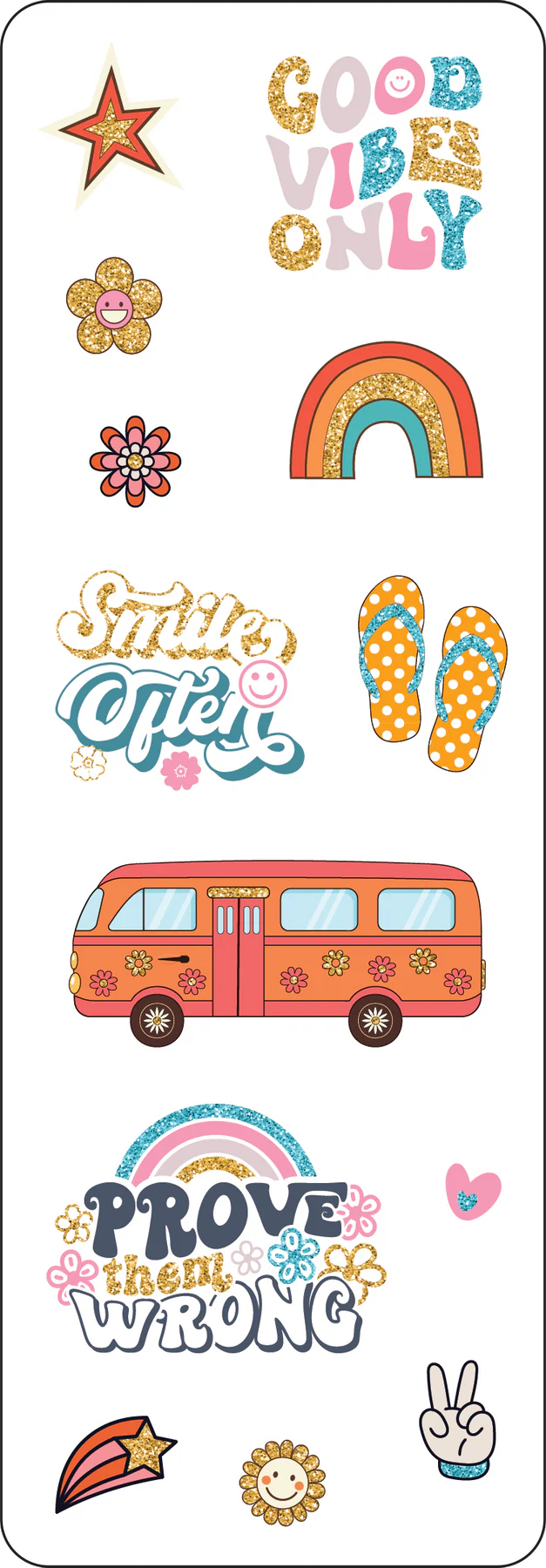Good Vibes Sticker Sheets