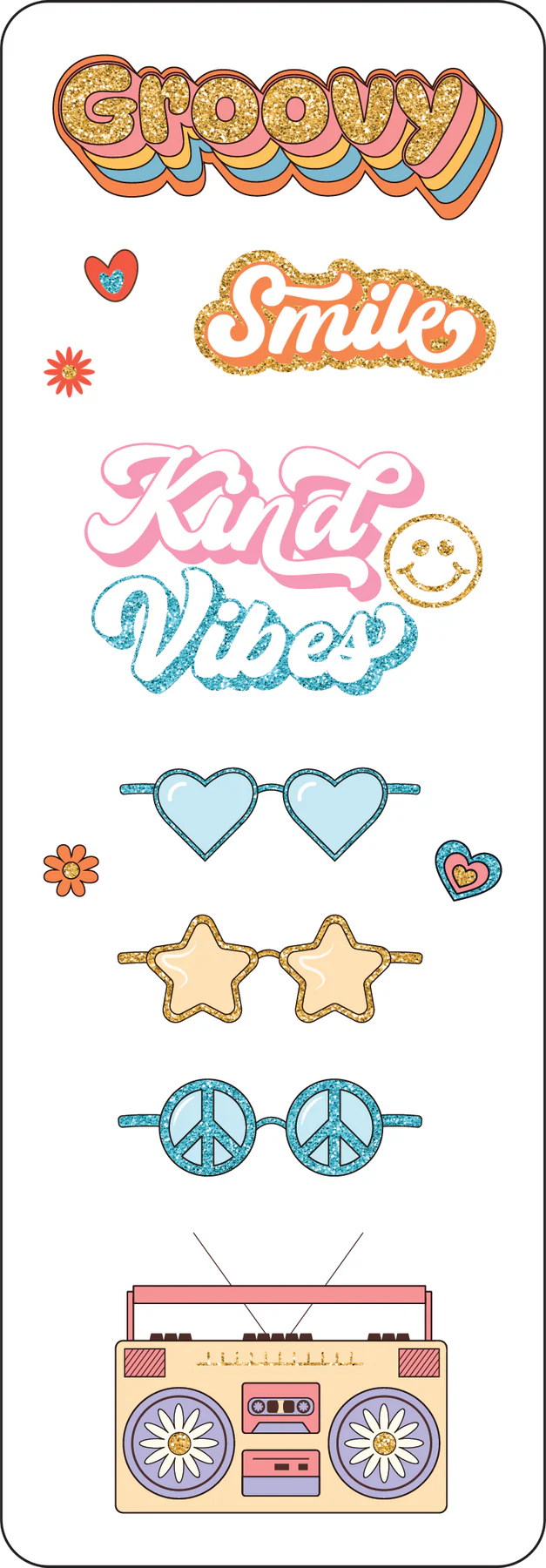 Good Vibes Sticker Sheets