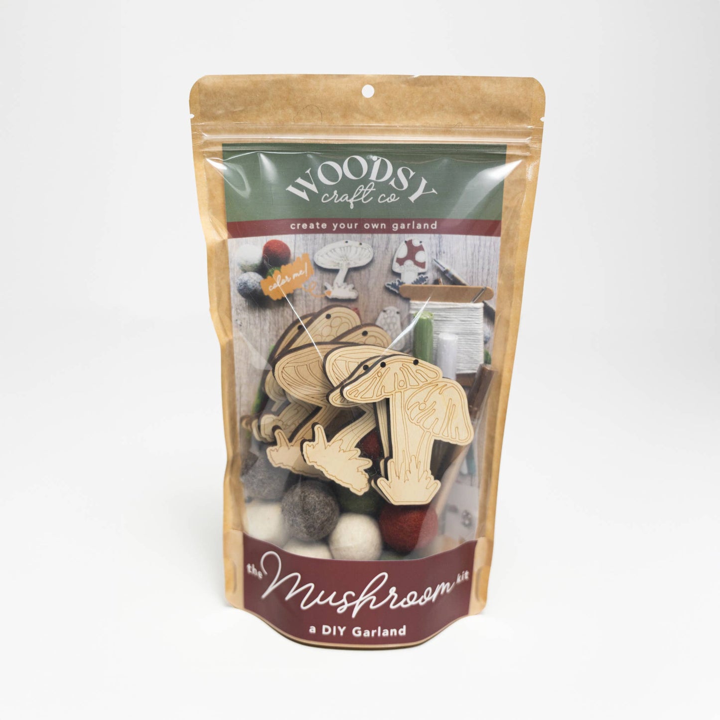 DIY Craft Kit - Mushroom Garland