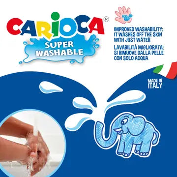 Carioca Joy Superwashable Felt Tip Pens 100Pc Set