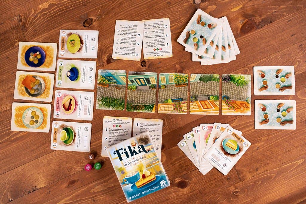 Fika - 2-Player Card Game, Age 10+