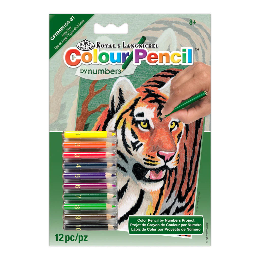 Colour Pencil by numbers™ 5" x 7"