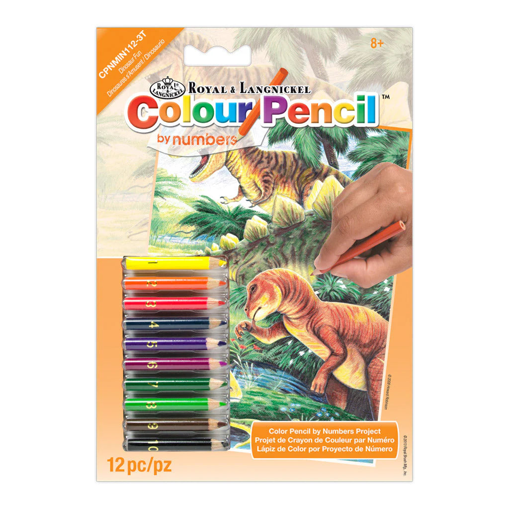 Colour Pencil by numbers™ 5" x 7"