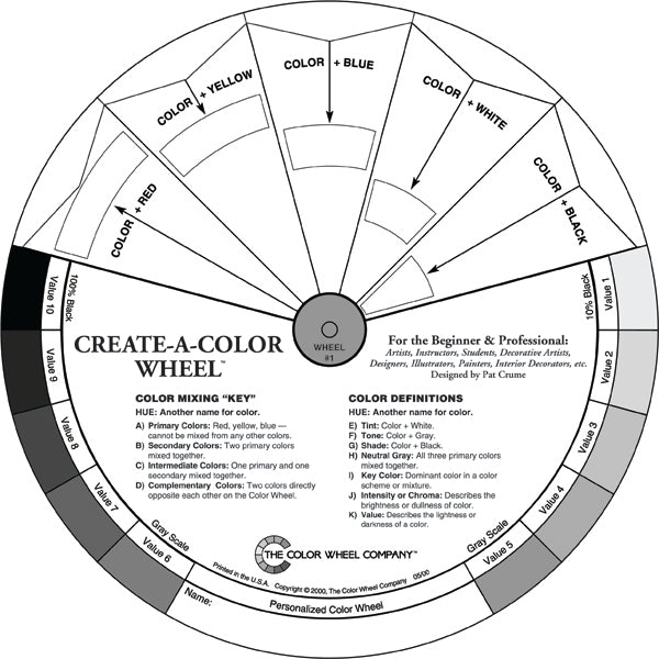 Create-A-Color-Wheel