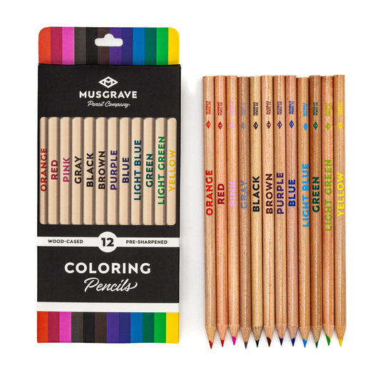 Musgrave Coloring Pencils - 12 ct.