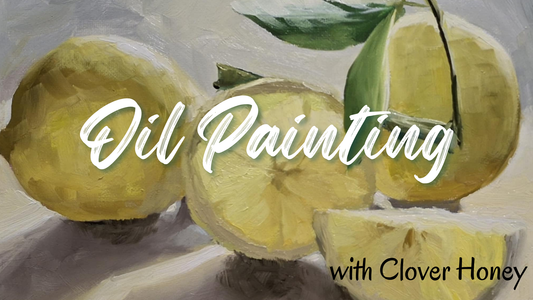 Oil Painting with Clover Honey