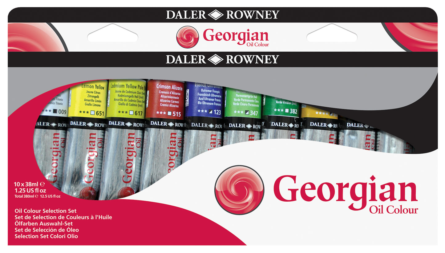 Georgian Oil Color Palette Selection Set 10x38ML
