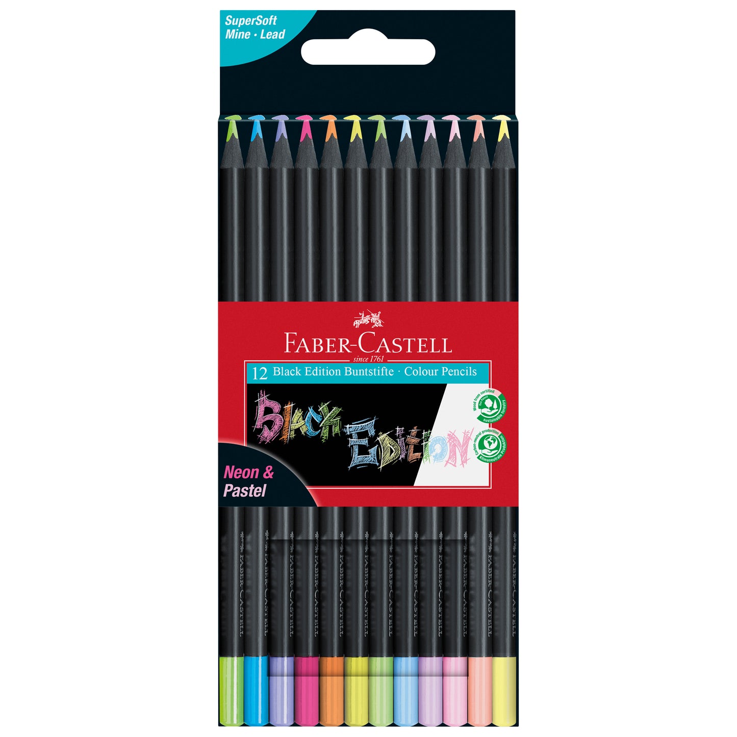 Black Edition Colored Pencils