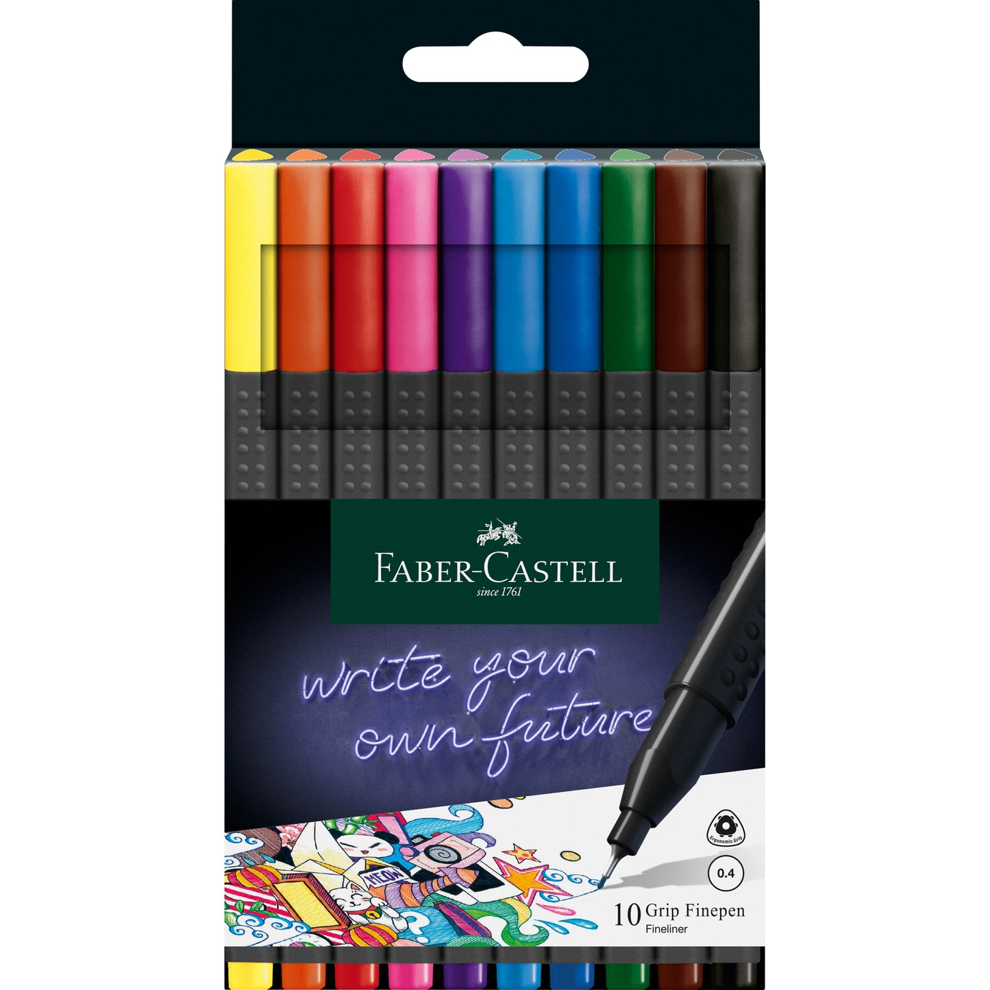 Fineliner Basic 10 Ct