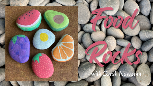 Food Rocks: Play Food Rock Painting