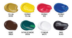 Liquitex BASICS® Acrylic 8 Color 75ml Tube Set