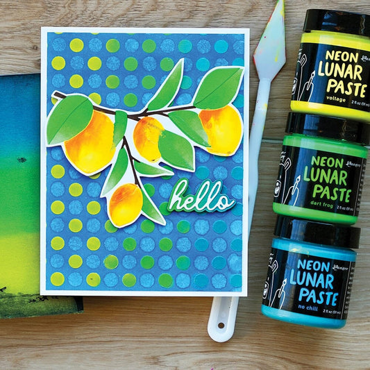 Simon Hurley create. Neon Lunar Pastes