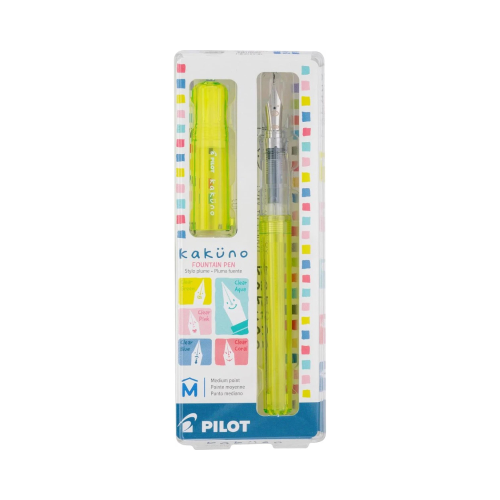 Kakuno Fountain Pen Medium Nib Green