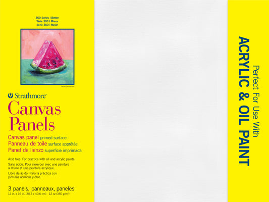 300 Series Canvas Panels 3ct