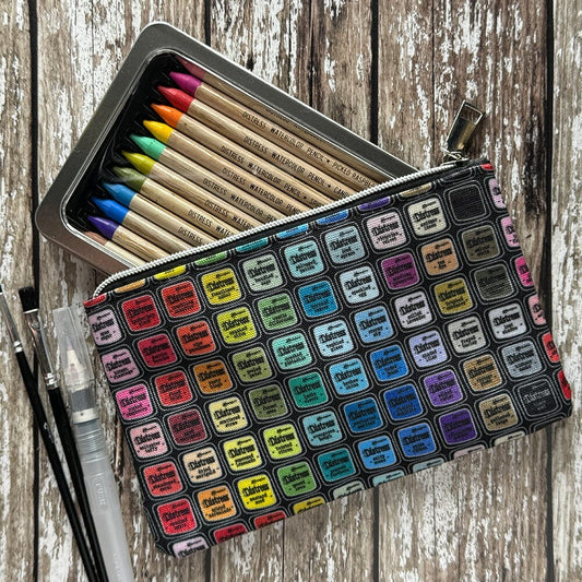 Tim Holtz Distress Zipper Bag